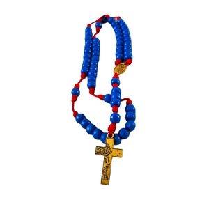 Brand New Holy Rosary With Franciscans Knots